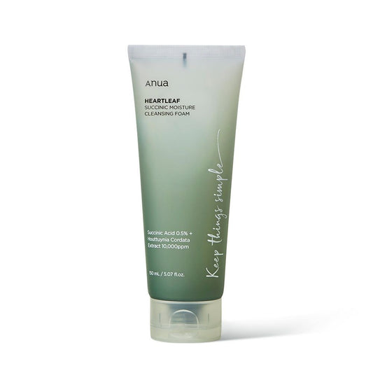 Heartleaf Succinic Moisture Cleansing Foam